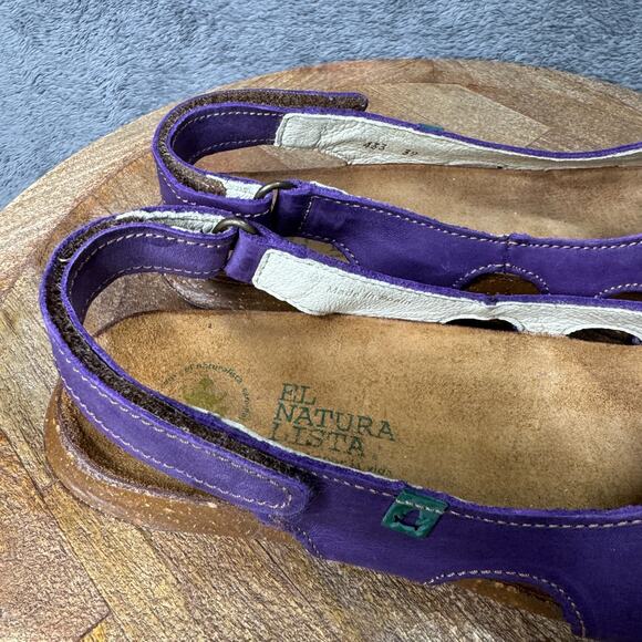 El Naturalista Womens Wakataua N433-Z Slingback Sandals Lila EU 39 US 8.5 - Picture 7 of 8